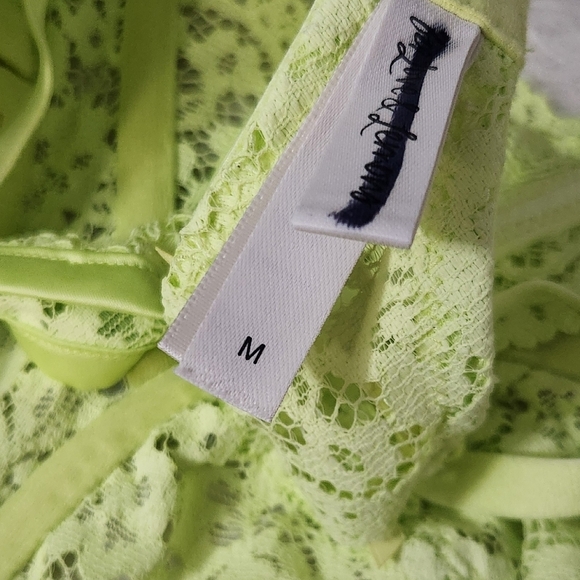 New!For Love and Lemons Creamsicle Lace Teddy underwire Bodysuit - Picture 11 of 12